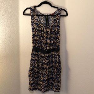 Black and Blue Dress